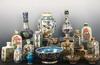 Appraisal: POTTERY LOT - piece lot of Persian pottery includes bottles