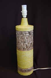 Appraisal: CLASSIC 'S ITALIAN POTTERY LAMP BASE