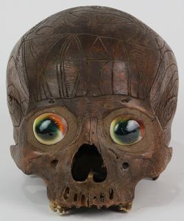 Appraisal: Dayak human trophy skull Dayak human trophy skull Borneo circa