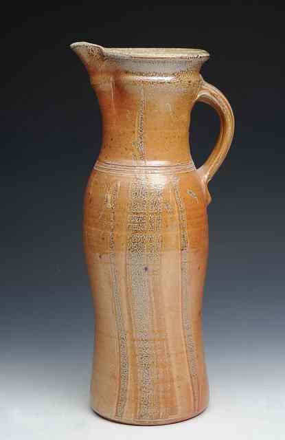 Appraisal: Michael Casson British - A tall stoneware jug circa impressed