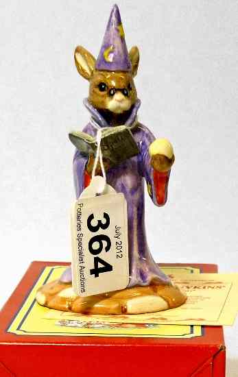 Appraisal: Royal Doulton Bunnykins Figure Wizard DB Limited Edition Boxed with