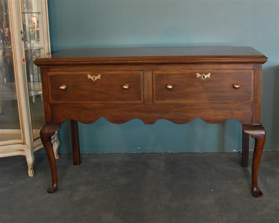 Appraisal: A Henkel-Harris Queen Anne-Style Sideboard Server from the Virginia Galleries