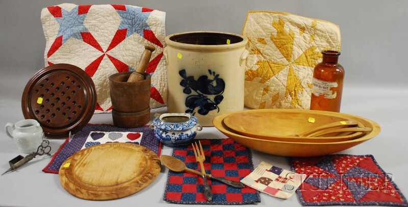 Appraisal: Group of Assorted Country Items including an N A White