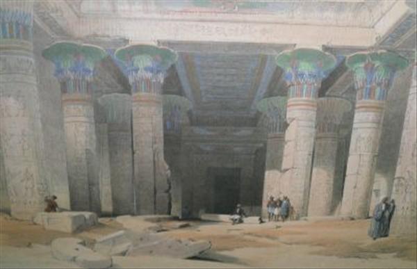 Appraisal: After David Roberts Egyptian scenes Lithographs Each cm x cm