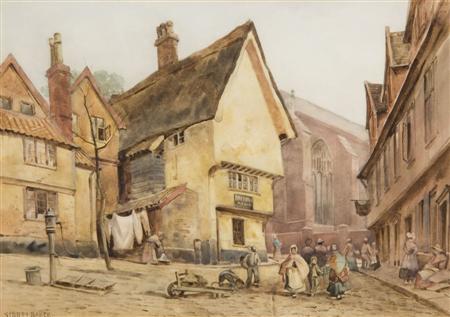 Appraisal: SIDNEY BAKER EXH - ELM HILL NORWICH Signed watercolour cm