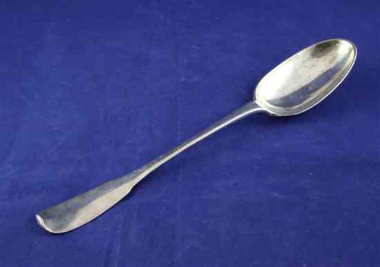 Appraisal: A mid th century French silver basting spoon engraved with