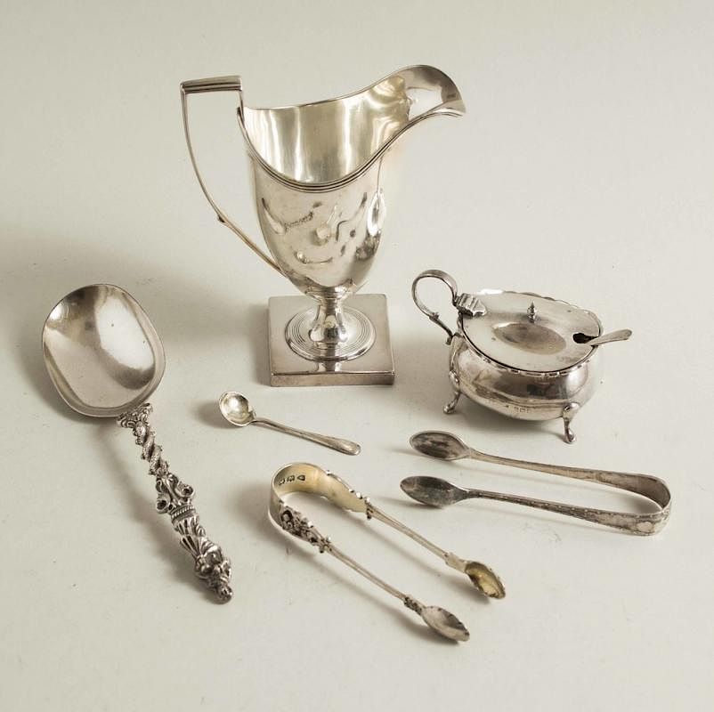 Appraisal: Assorted Silver Items Lot of seven pieces of assorted silver