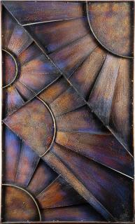 Appraisal: Metal wall relief Mario Martin Del Campo Mario Martin Del