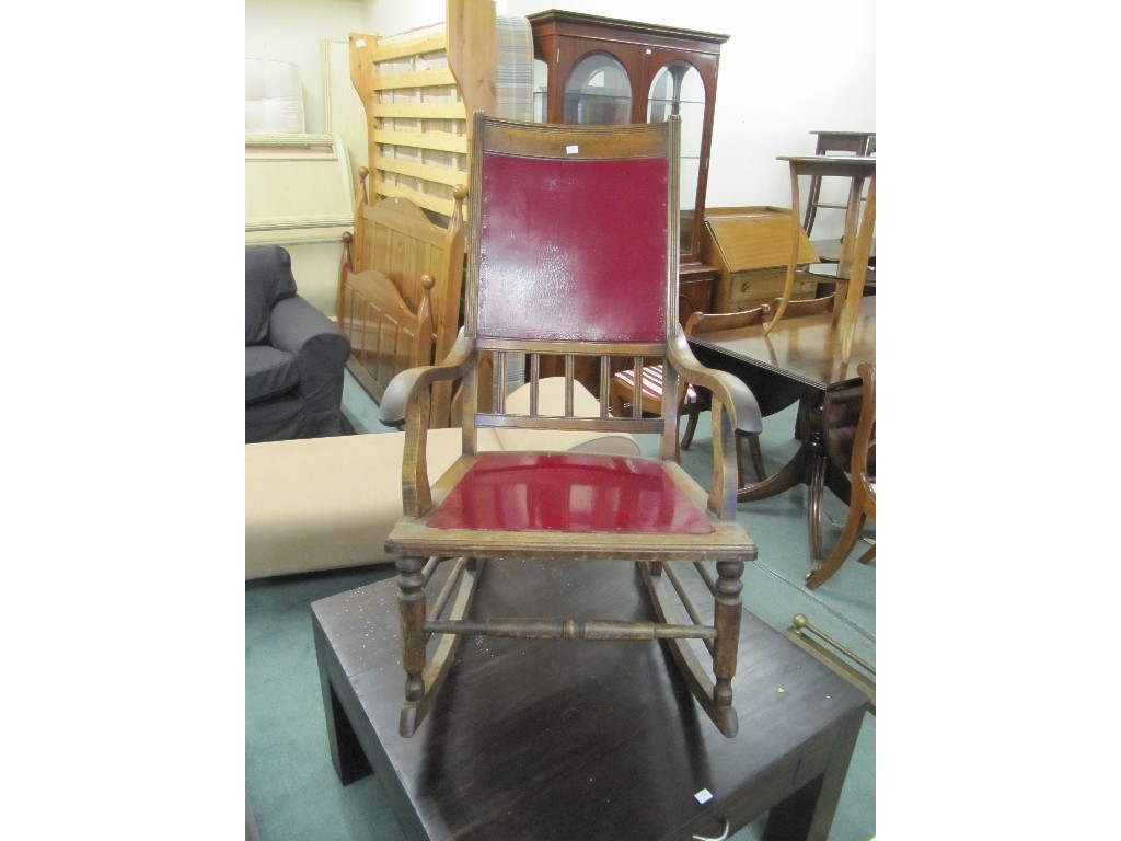 Appraisal: Rocking chair