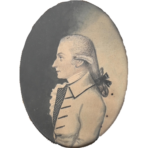 Appraisal: English School - Portrait miniature of a Man called Henry