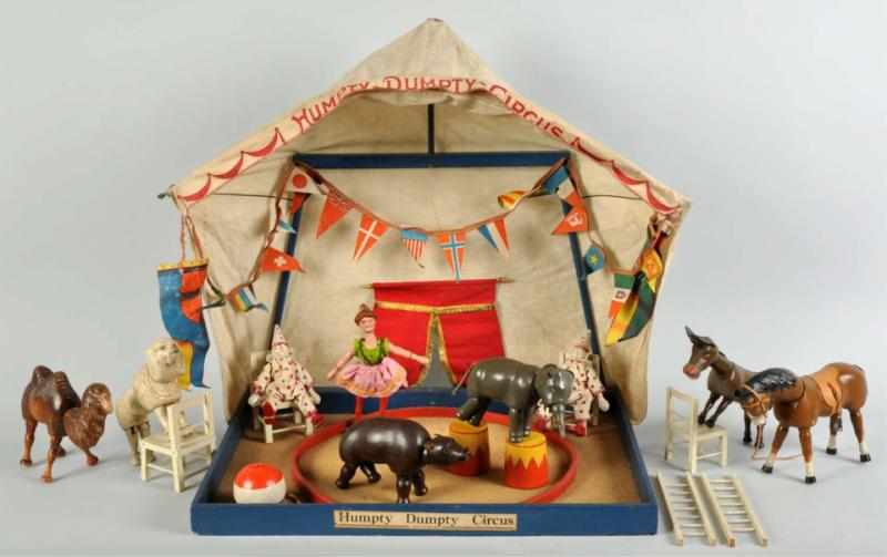 Appraisal: Schoenhut Humpty Dumpty Circus Toy Set Description Includes original box