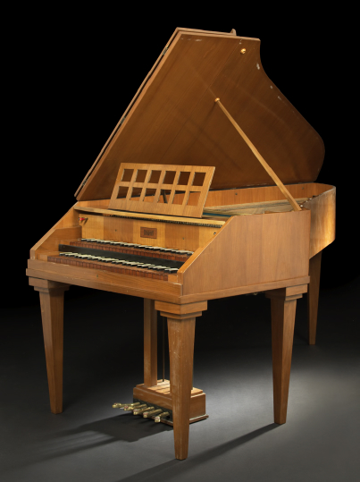 Appraisal: A Neupert Double Manual Harpsichord ca Bamberg Germany Vivaldi model