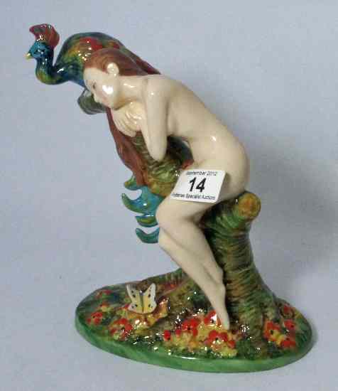 Appraisal: Carltonware Figure Bird of Paradise Figure Limited Edition