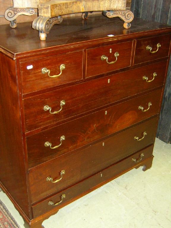 Appraisal: A substantial th century mahogany chest enclosing an unusual arrangement