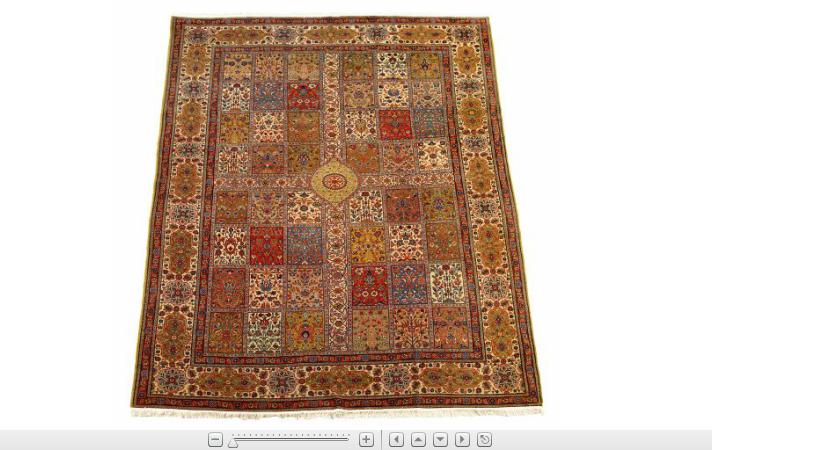 Appraisal: Tabriz garden carpetnorthwest persia circa