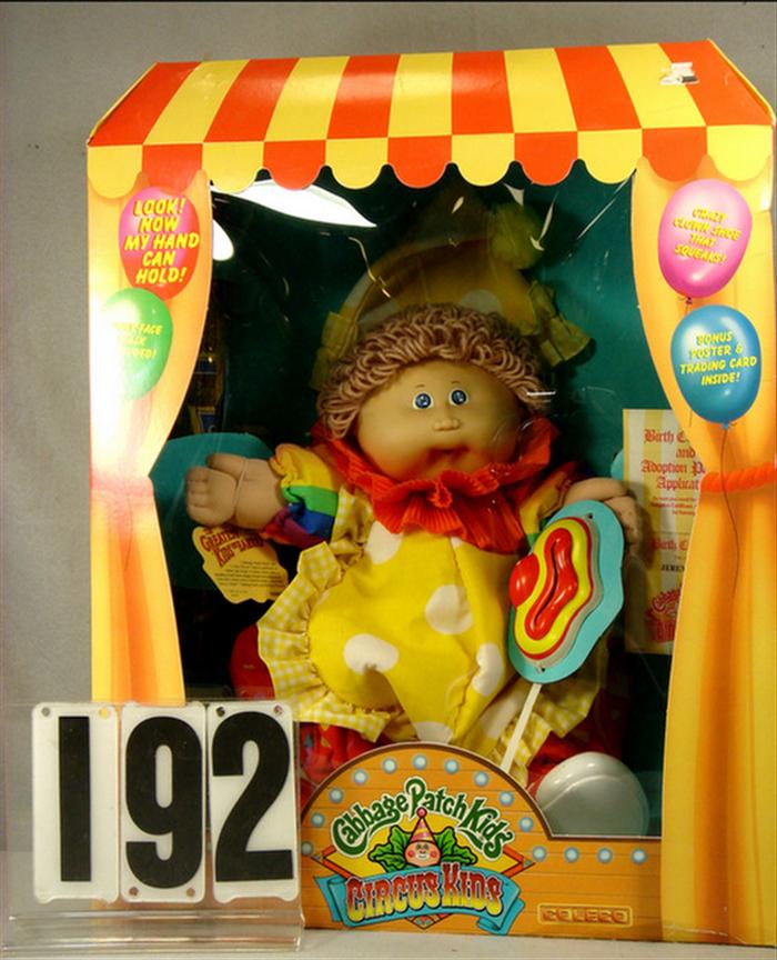 Appraisal: Cabbage Patch Kids Circus Kids Doll mint in original box