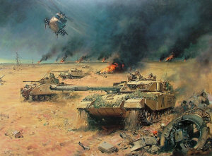 Appraisal: After Terence Tenison Cuneo OBE - - Operation Desert Storm