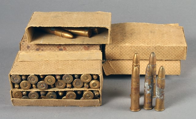 Appraisal: Spanish Rolling Block Poison Bullets in period pasteboard boxes