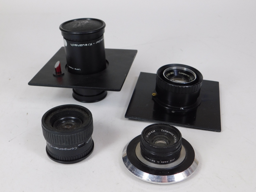 Appraisal: LOT OF SCHNEIDER COMPONON ENLARGER LENSES Lot of Schneider Componon