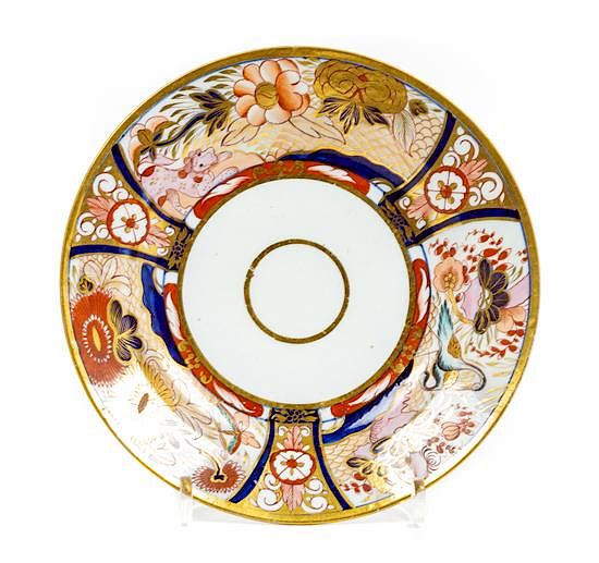 Appraisal: A Chamberlain Worcester Porcelain Plate Diameter inches A Chamberlain Worcester