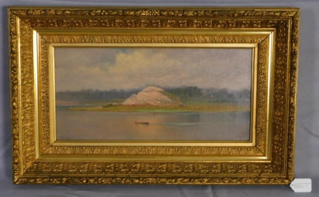 Appraisal: CHARLES HENRY GIFFORD - MASSACHUSETTS oil painting on canvas depicting