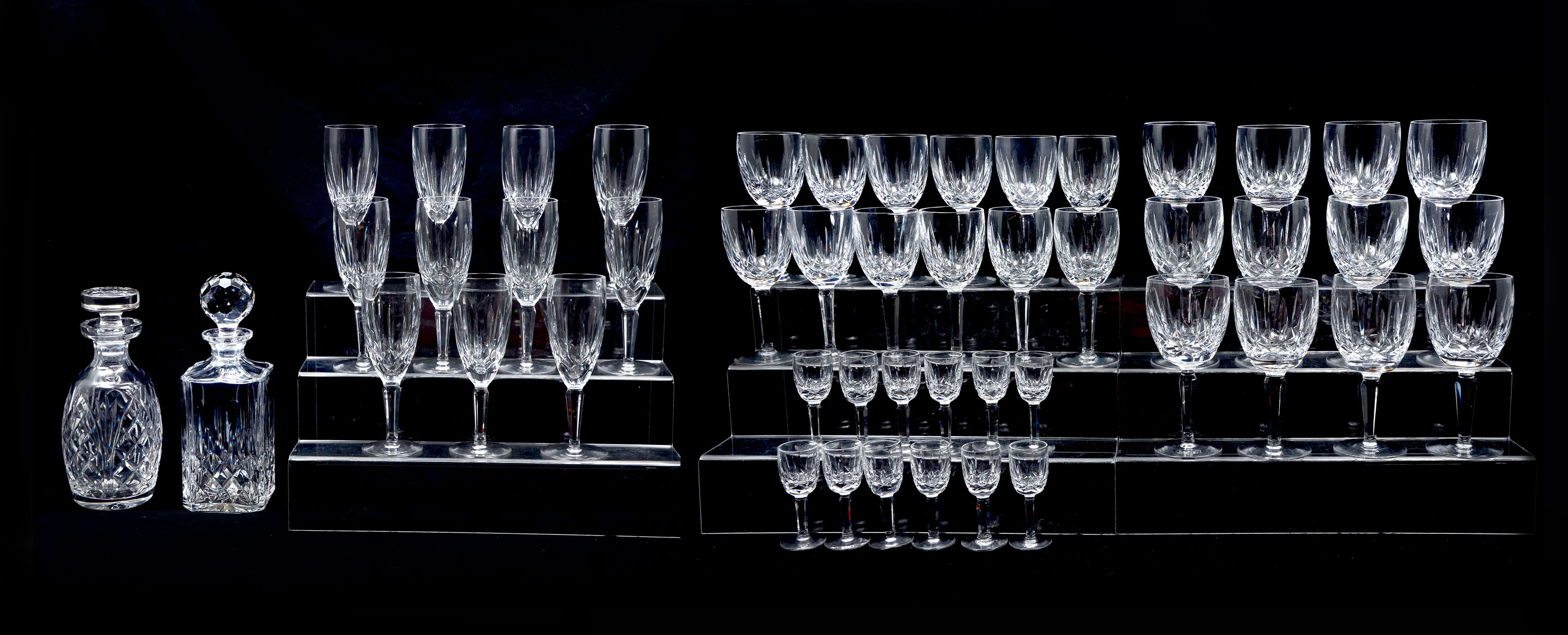 Appraisal: LARGE WATERFORD COLLECTION Comprising - Wine glasses - wine glasses