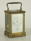 Appraisal: CARRIAGE CLOCK - th C French made brass carriage clock