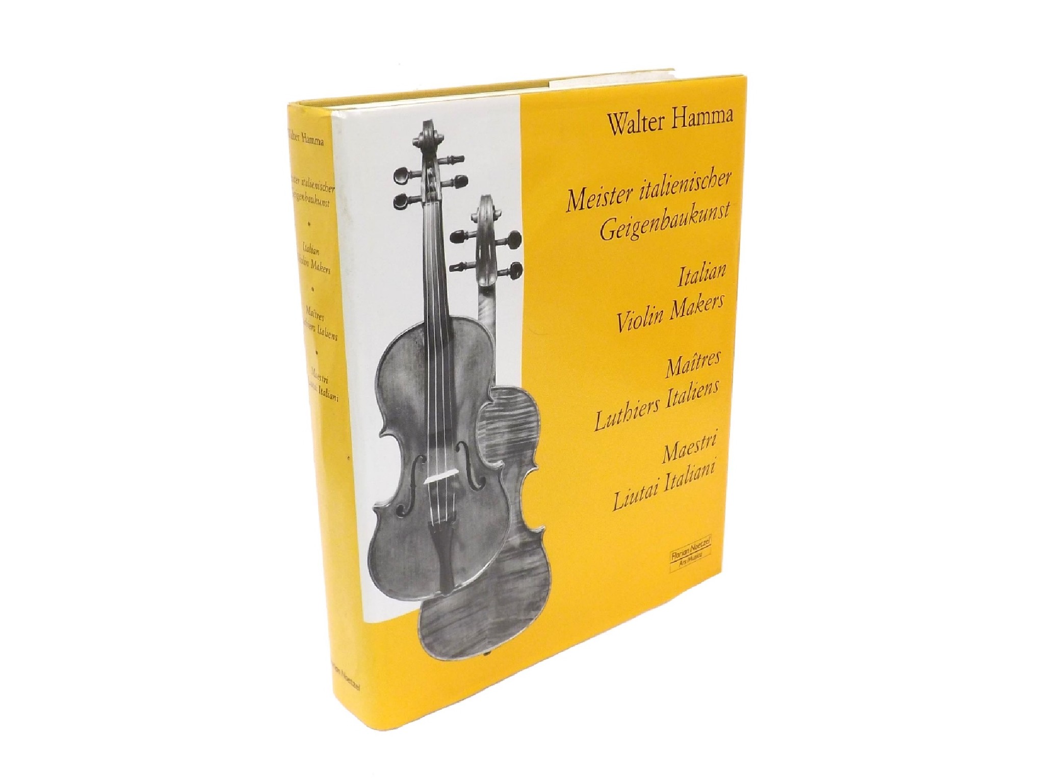 Appraisal: Walter Hamma - Italian Violin Makers German English French and