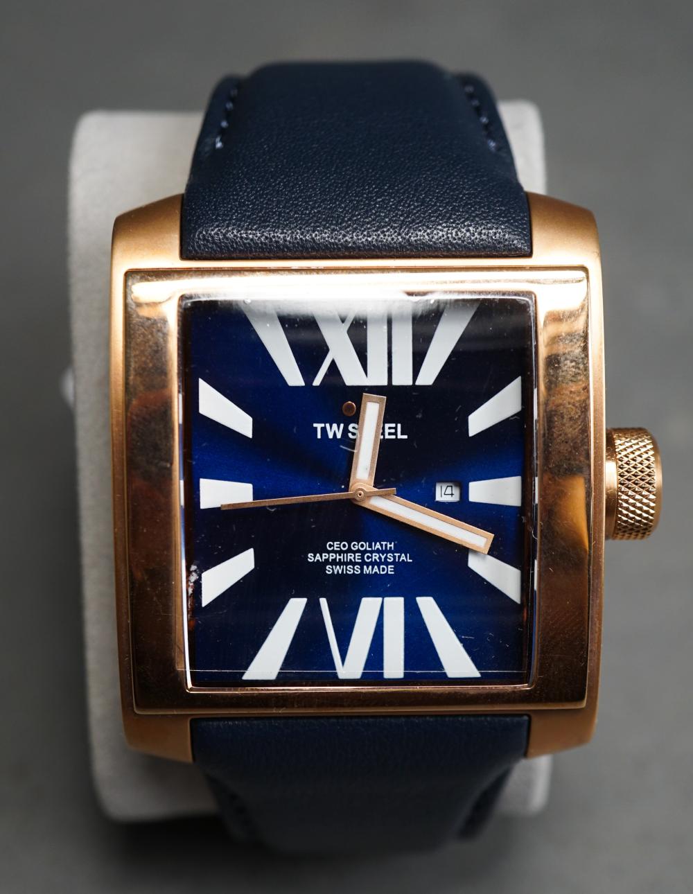 Appraisal: TW Steel CEO Goliath Rose Gold Plated Stainless Steel Quartz