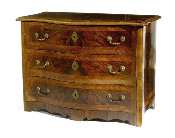 Appraisal: A CHEST OF DRAWERS Baroque Germany or Switzerland th c