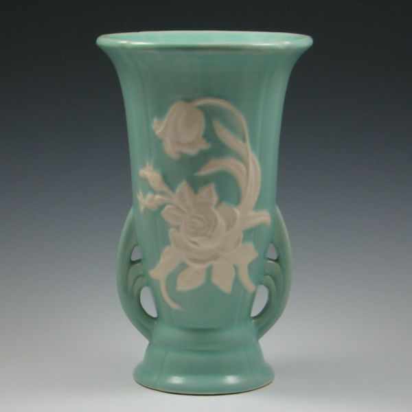 Appraisal: Weller Cameo Vase marked with hand scripted Weller Pottery mint