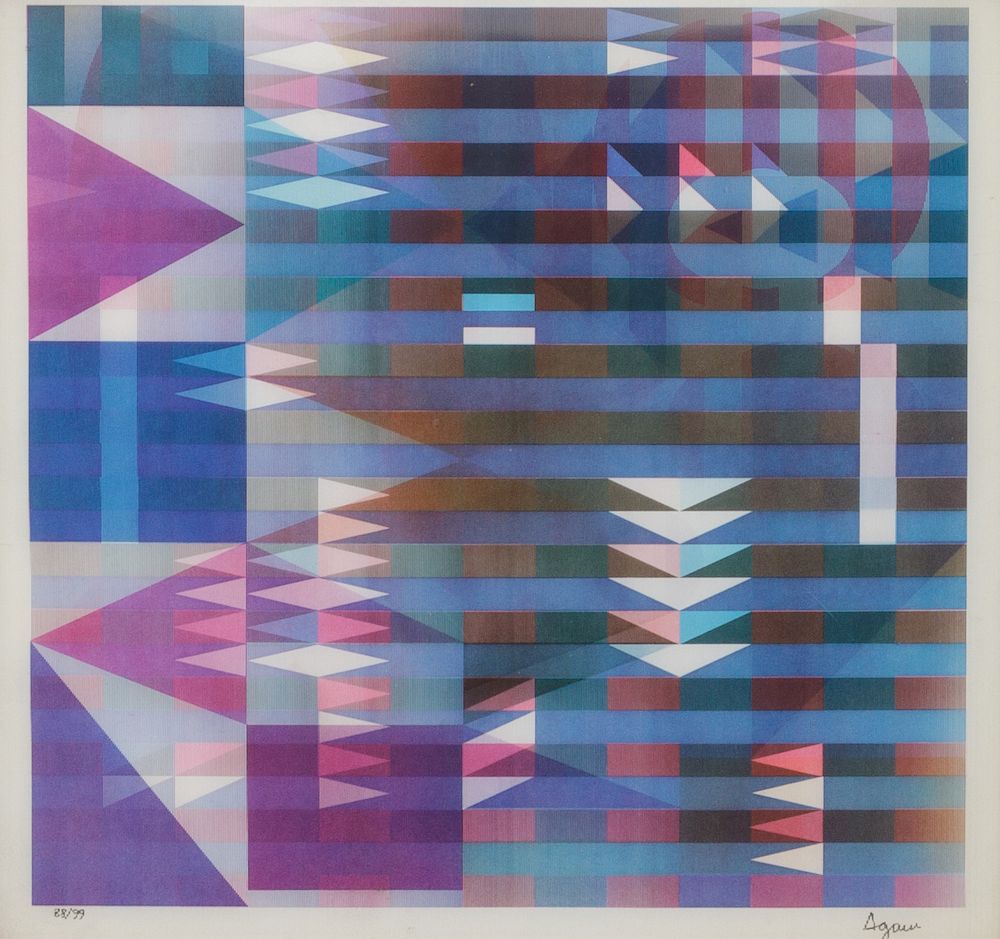 Appraisal: Yaacov Agam Israeli b Cozumel Yaacov Agam Israeli b Cozumel