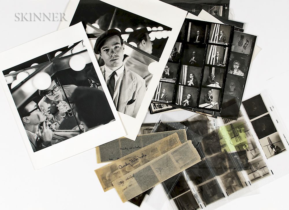 Appraisal: Otto Fenn American - Group of Negatives Contact Sheets and