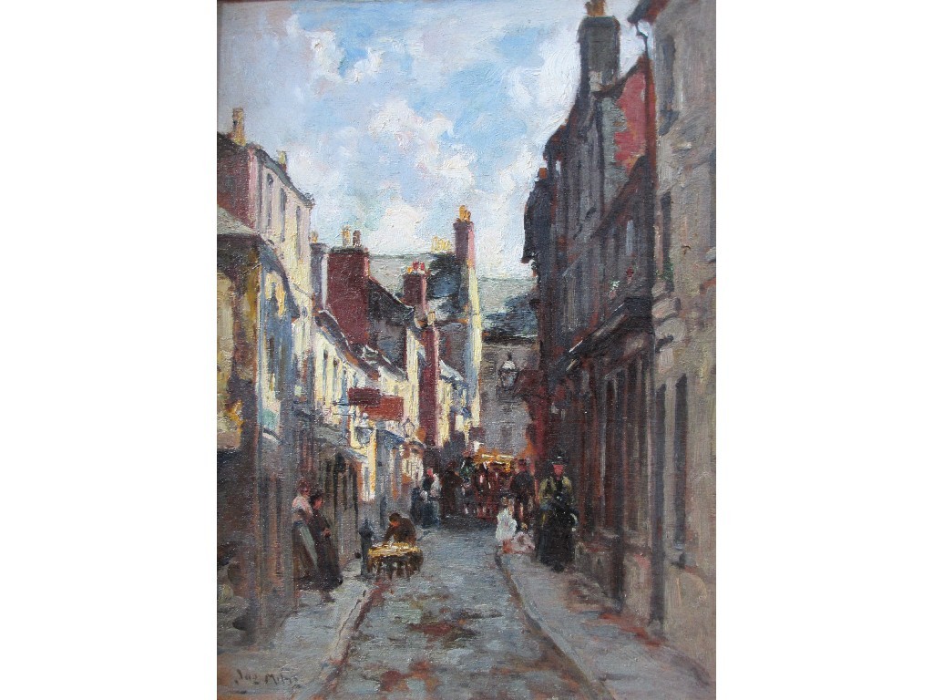 Appraisal: JOSEPH MILNE - COWGATE PERTH Oil on board signed x