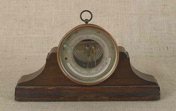 Appraisal: French holosteric barometer retailed by Street Linder Propert Philadelphia d