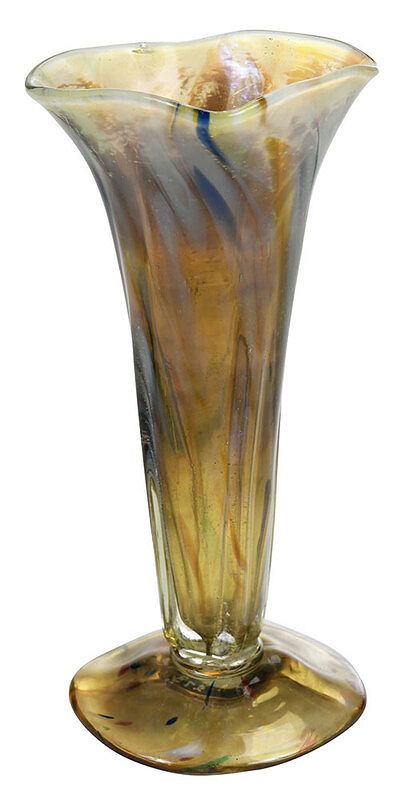 Appraisal: Tiffany Favrile Art Glass Vase American late th early th