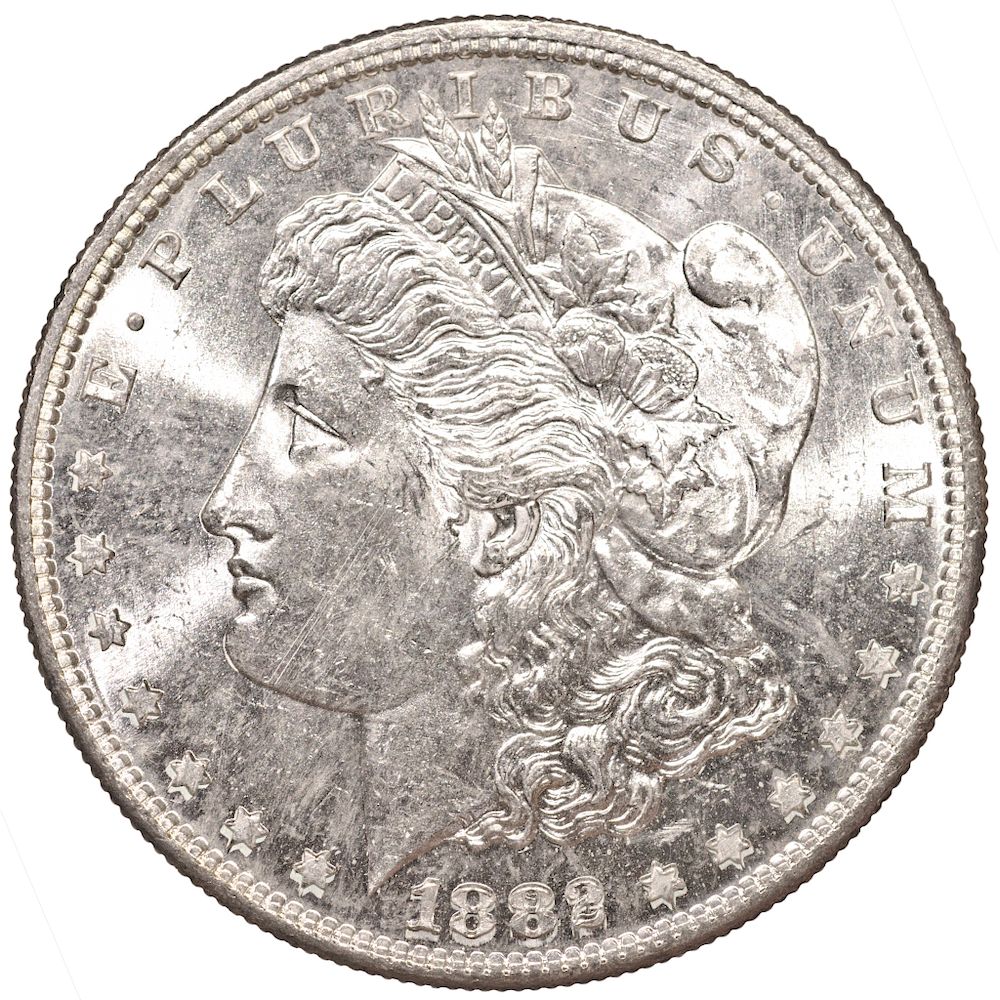 Appraisal: -S Morgan Silver Dollar Choice Brilliant Uncirculated Silver Dollars -S