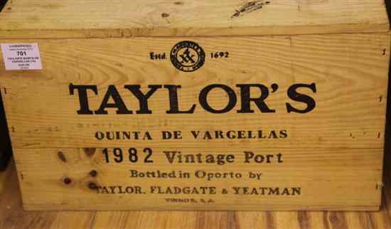 Appraisal: A case of twelve Taylor's Quinta de Vargellas in original