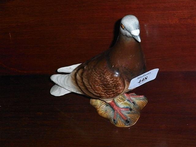 Appraisal: A BESWICK POTTERY MODEL OF A WOOD PIGEON