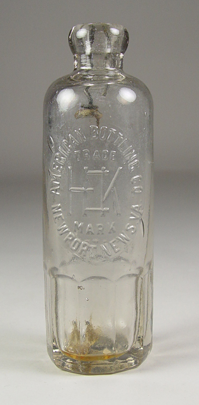 Appraisal: Hutchinson Soda Bottle Circa - Marked American Bottling Company Newport