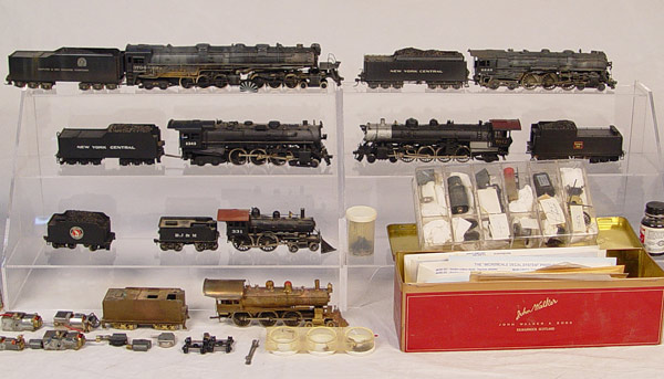 Appraisal: COLLECTION OF HO TRAINS AND ACCESSORIES To include Max Grey