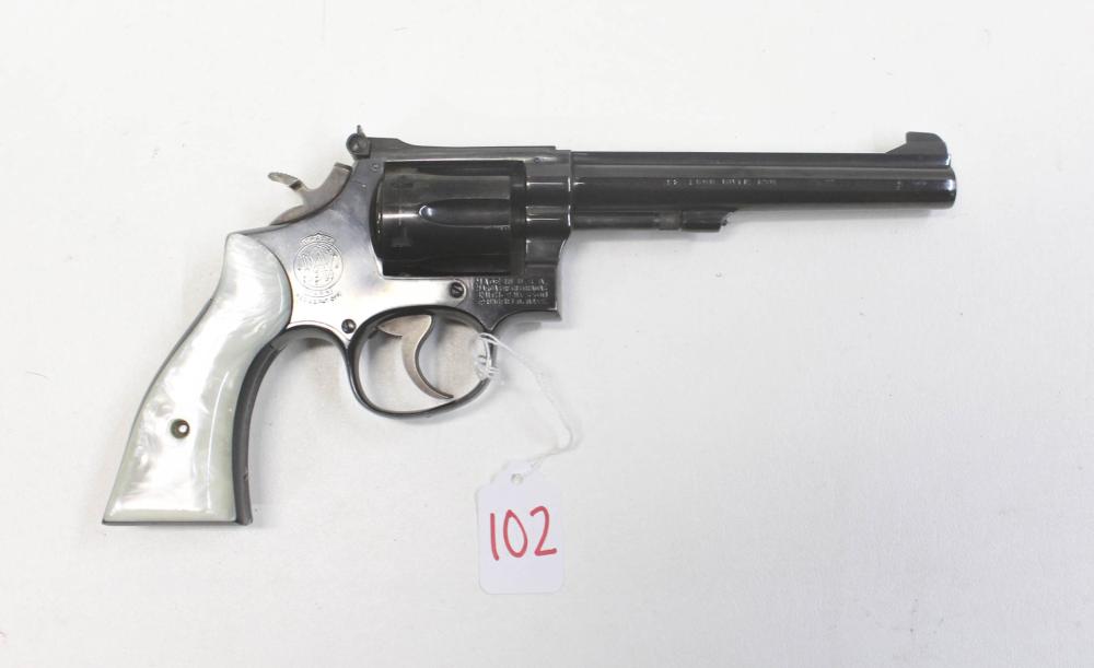 Appraisal: SMITH AND WESSON MODEL - DOUBLE ACTION REVOLVER lr caliber