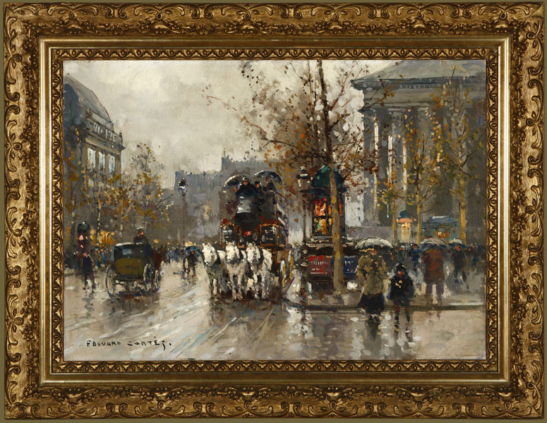 Appraisal: Edouard Leon Cortes - Edouard Leon Cortes - French View