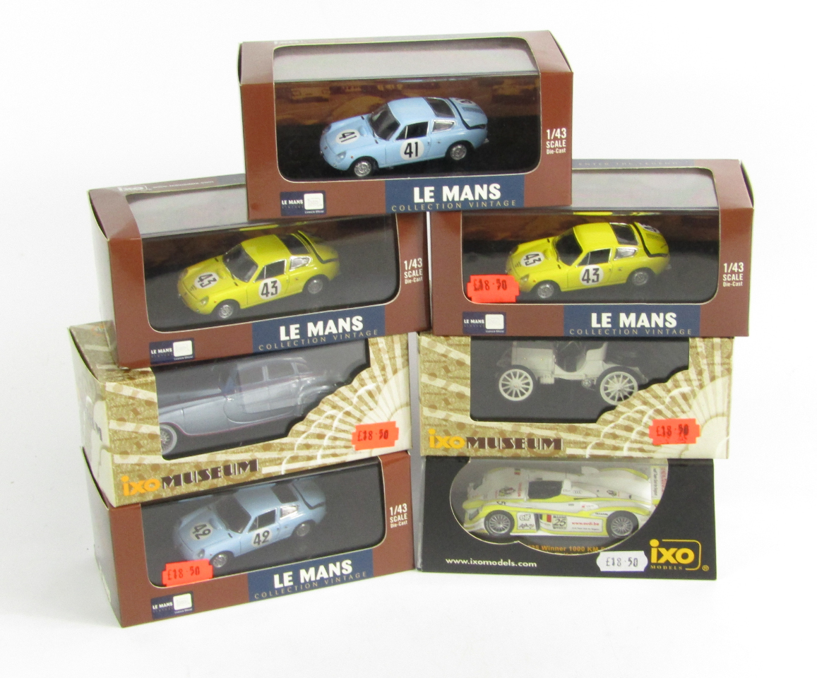 Appraisal: Le Mans Collection vintage diecast cars with collection by Ixo