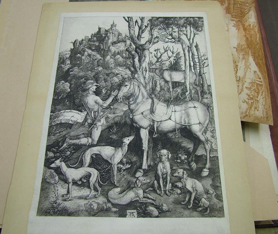 Appraisal: Folio of Old Master prints to include examples by Albrect