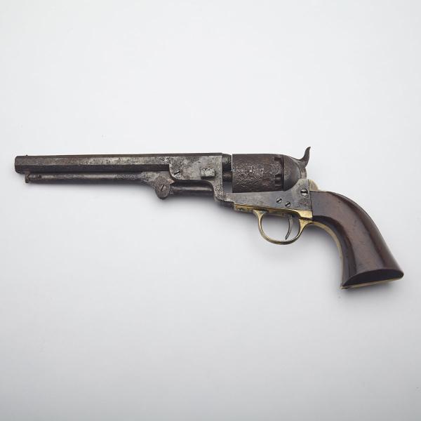 Appraisal: Colt London Model Navy Revolver in excavated condition calliber serial