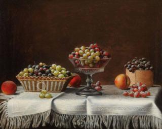 Appraisal: BARTON STONE HAYS OIL PAINTING STILL LIFE BARTON STONE HAYS