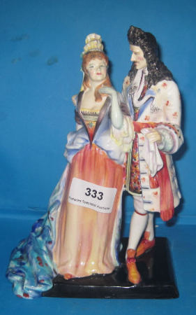 Appraisal: Royal Doulton figure Promenade HN Pre Production Sample unmarked but