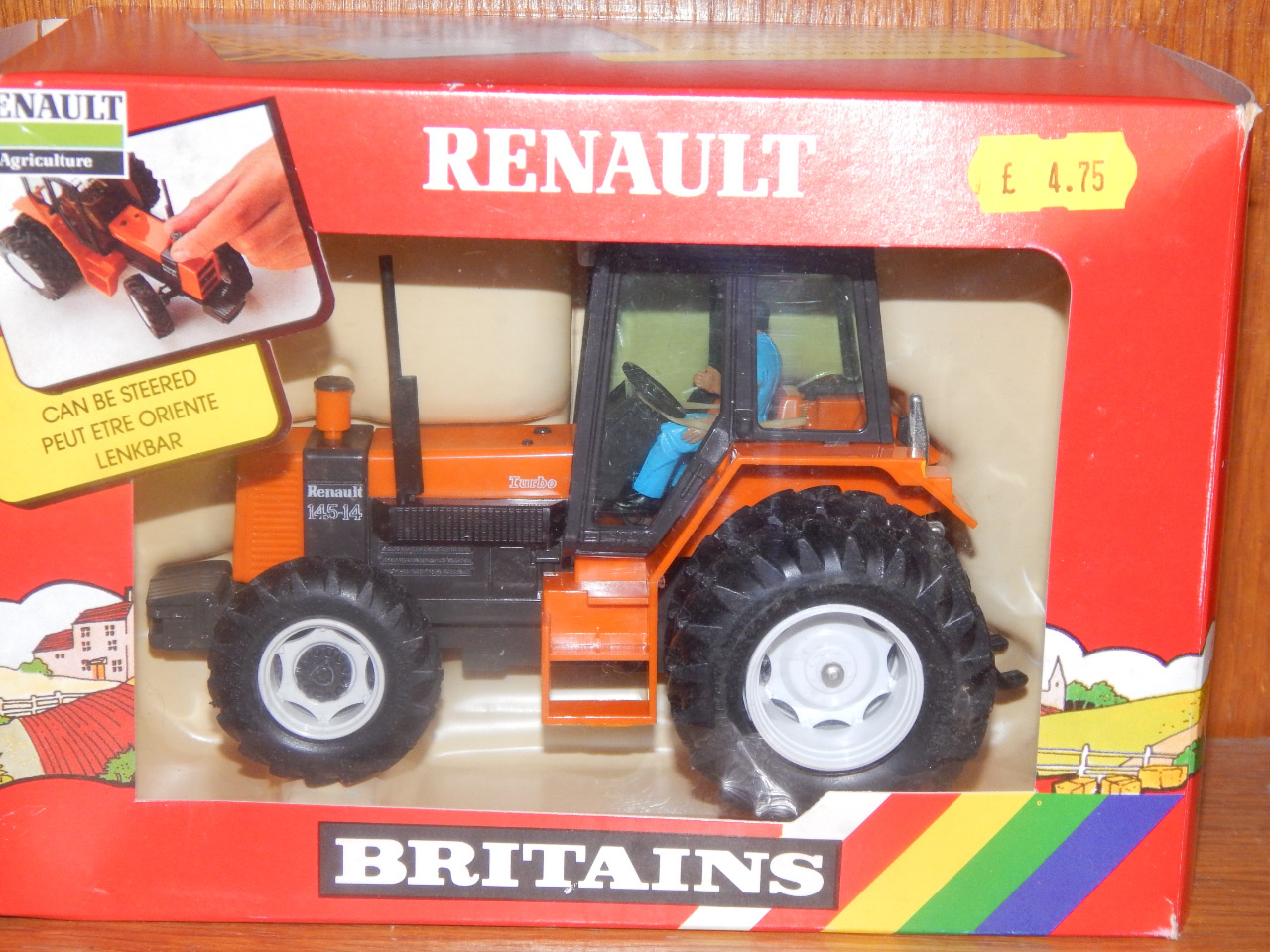 Appraisal: A Britain's Renault tractor model no in original box