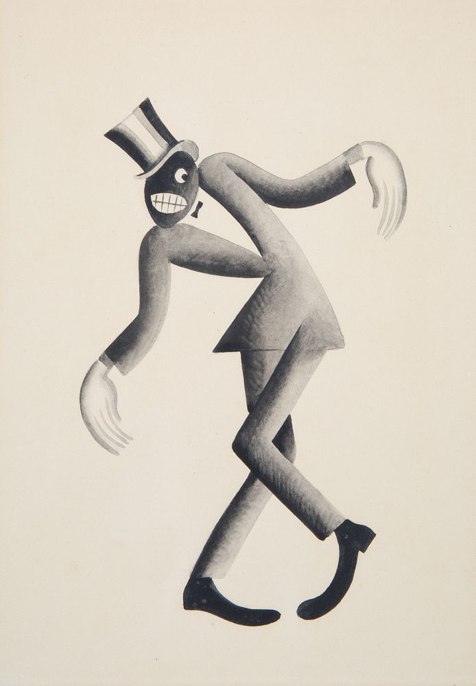 Appraisal: MIGUEL COVARRUBIAS MEXICAN - MIGUEL COVARRUBIAS MEXICAN - Dancing the